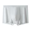 Men S Cotton Mid Waist Solid Breathable Antibacterial Boxer Briefs Plus Size
