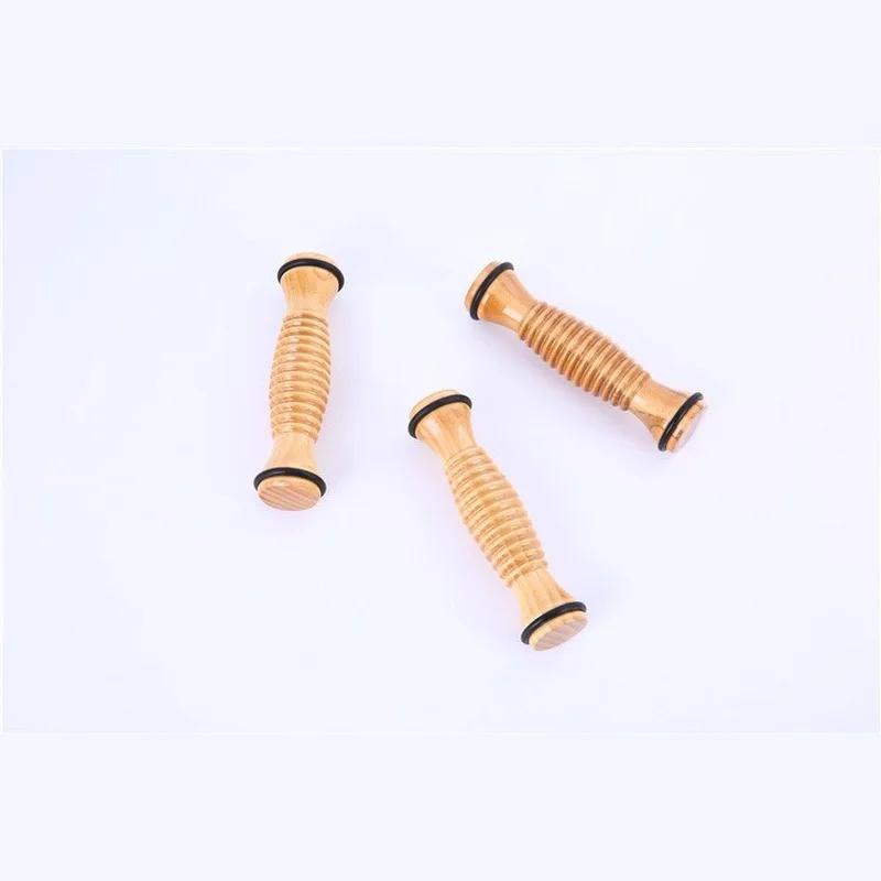 Деревянный ролик для массажа ног для облегчения подошвенного фасциита, инструмент для массажа глубоких тканей, инструмент для снятия стресса, массаж ног, Rpller, снятие стресса