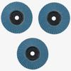 3pcs 3 Inch Flat Flap Discs 75mm Grinding Wheels Wood Cutting For Angle Grinder