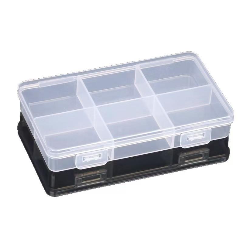 Figure-8 Ring Portable Fishing Gear PP PE Material Small Packaging Storage Box for River Sea Fishing Lure Accessories Made China