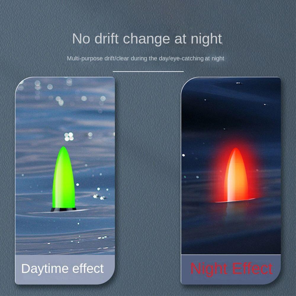 Индикатор Электронный поплавок для рыбалки Скользящий дрейф Трубка Поплавки для рыбалки с камнями Легкий поплавок Ночная рыбалка