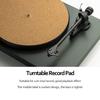 12in Record Pad Soft Cork Anti‑Static Non‑Slip Turntable Slipmat Pad Diameter 295mm Music Recording Equipment Record Slipmat
