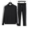 Cotton Suit Men's Autumn and Winter Casual Sports Loose Oversized Sweatshirt and Pants Two-piece Set