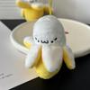 Adorable Plush Peeled Banana Pendant Doll – Perfect Accessory or Bestie Gift