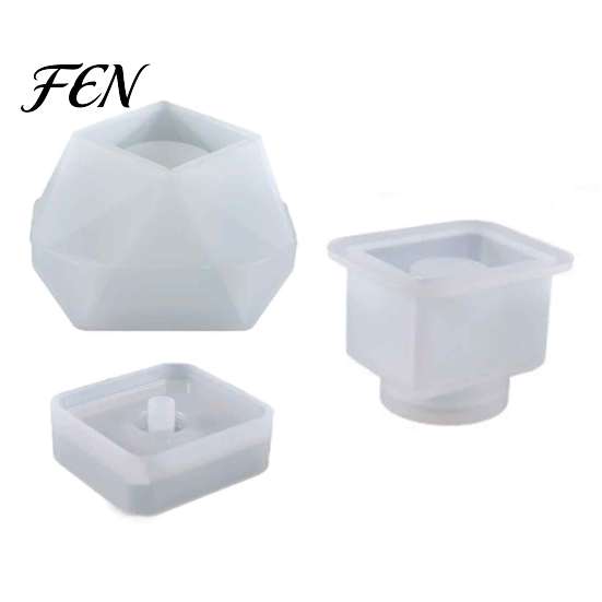Easy Clean Perfume Bottle Mold 2/3Pcs DIY Silicone Mold, Spray Making Mould, Pump Epoxy Casting Container Resin Gift for Crafting Enthusiasts