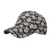 Korean version of flower baseball cap spring summer autumn outdoor sun protection sun hat casual trend cap flower cap