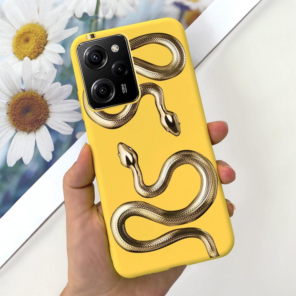 Для Xiaomi Poco X5 Pro 5G Чехол Ударопрочный Силиконовый Модный Узор Мягкая Тонкая Задняя Крышка Для Xiaomi Poco X5 X 5 PocoX5 X5Pro Capa