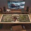 Labyrinth Large Size Mouse Pad Large Gaming Table Cushion Non-slip Laptop Tablet Big Mousepad XXL Mat Mini PC Playmat With Lock edge