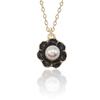 Women Delicate Seven-leaf Cartoon Flower Hanging Pendant Wear Decoration Necklace