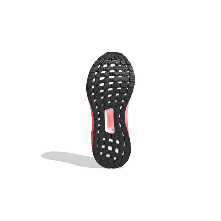 adidas ULT Ultraboost 20 J Нескользящие и дышащие низкие детские кроссовки для бега Бело-розовый градиент Подростки FX0456