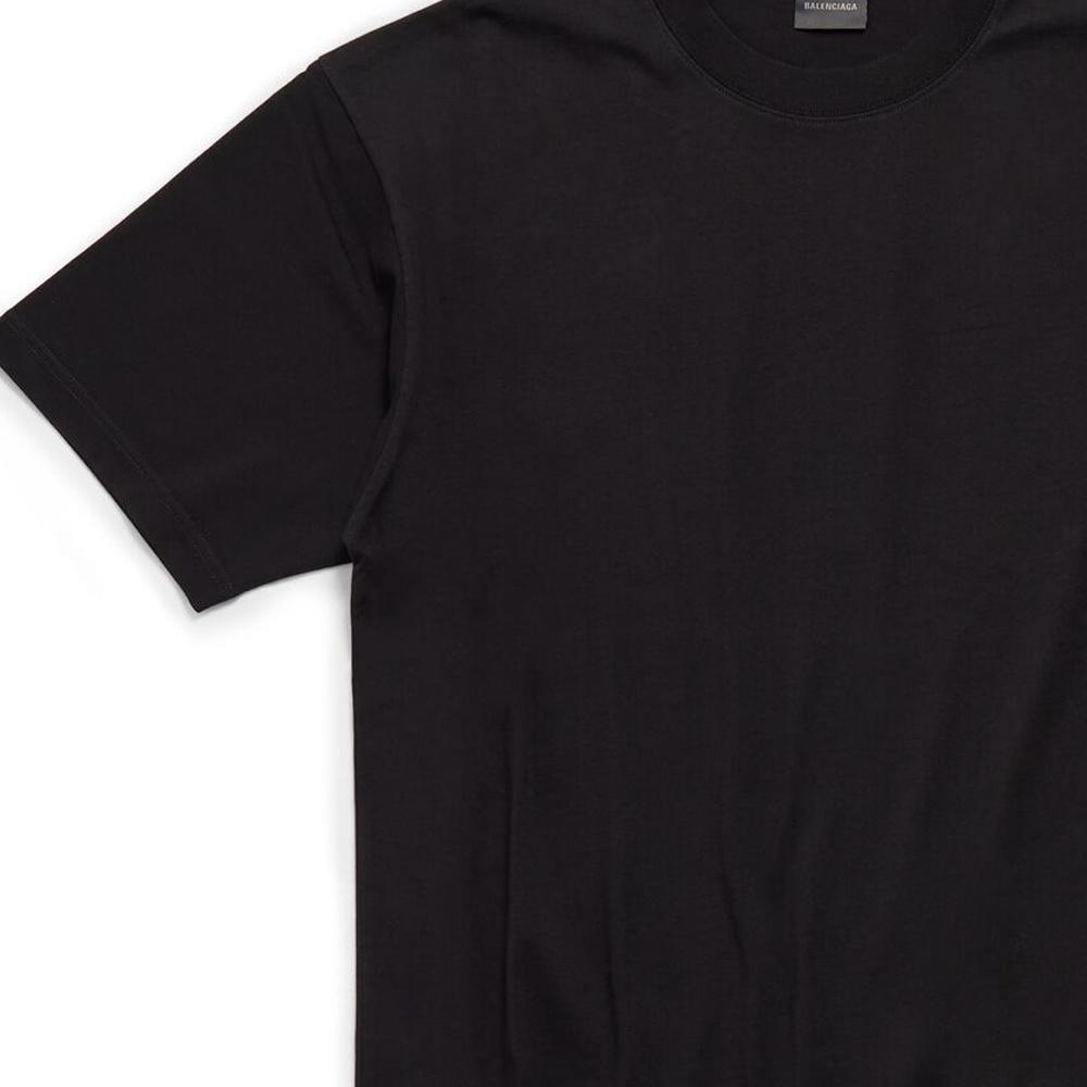 Balenciaga Logo Embellished Large Fit T Shirt Women's 641655TPVP71000