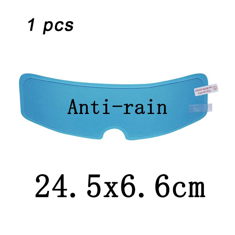 4 шт. Мотоциклетный шлем Прозрачная дождестойкая и противотуманная пленка Универсальная наклейка-пленка с покрытием для мотоциклетного шлема Аксессуары для шлемов