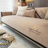 Solid Color Jacquard Sofa Seat Cushion Covers for Living Room Cushion Chaise Longue Luxury Corner L Shape Furniture Sofa Slipcov