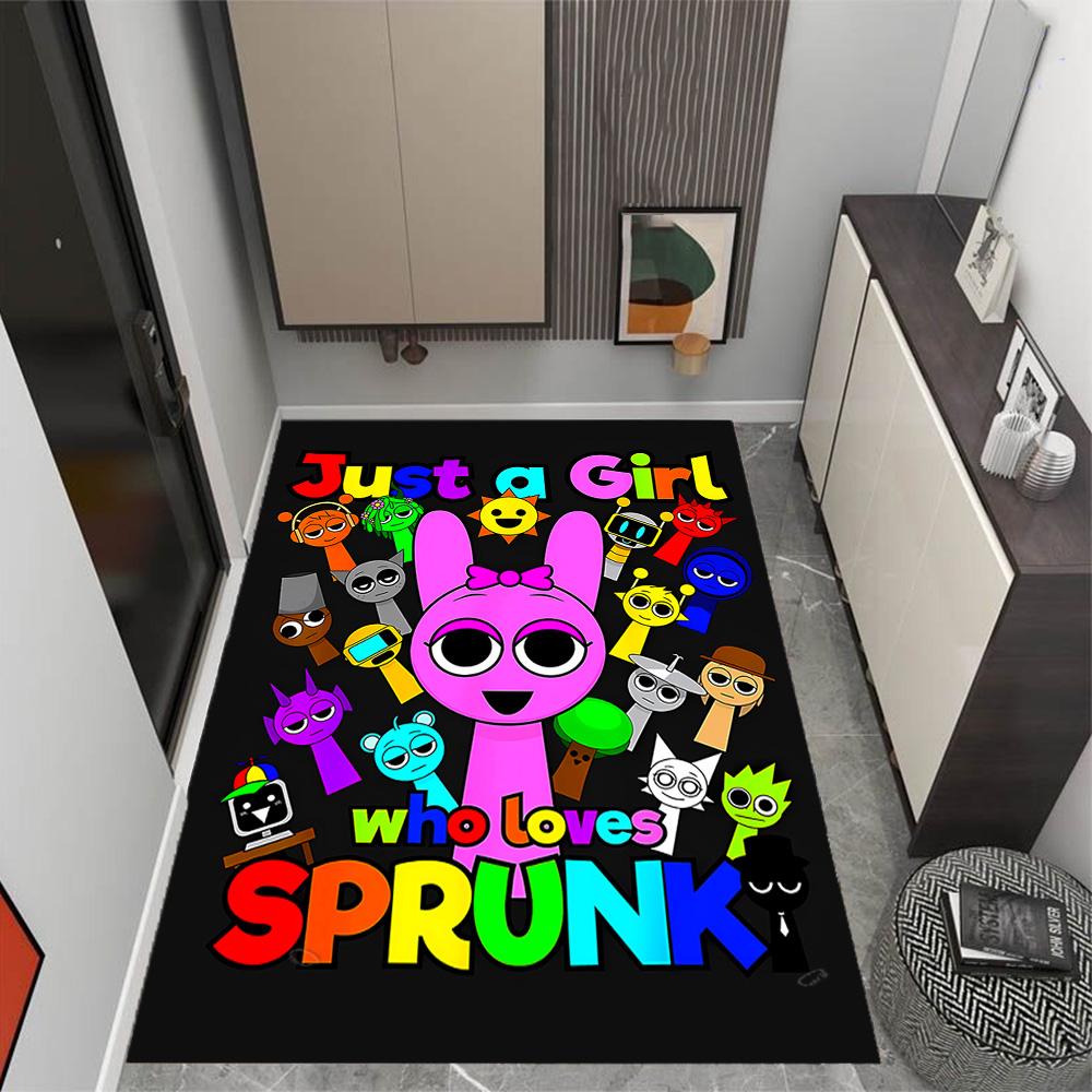 Sprunk Love Adventure Area Rug Perfect for Dormitory Bedrooms Outdoor Balcony Anti-slip Rug Office home decor Perfect Gift for Women/Men
