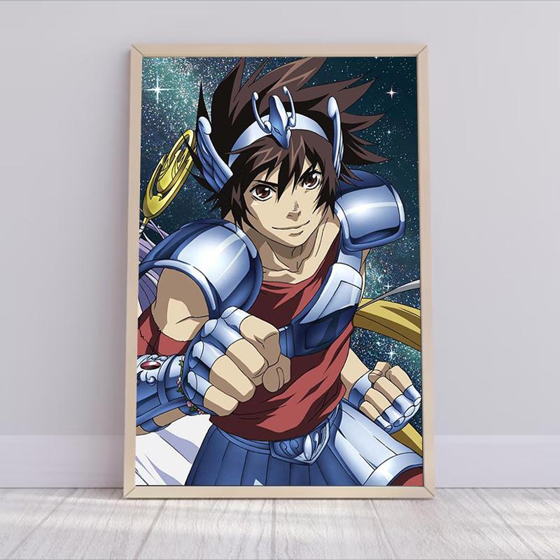 Saint Seiya Anime Poster Home Decoration Posters for Wall Decoration Painting on Canvas Decorative Paintings Room Decor Art the