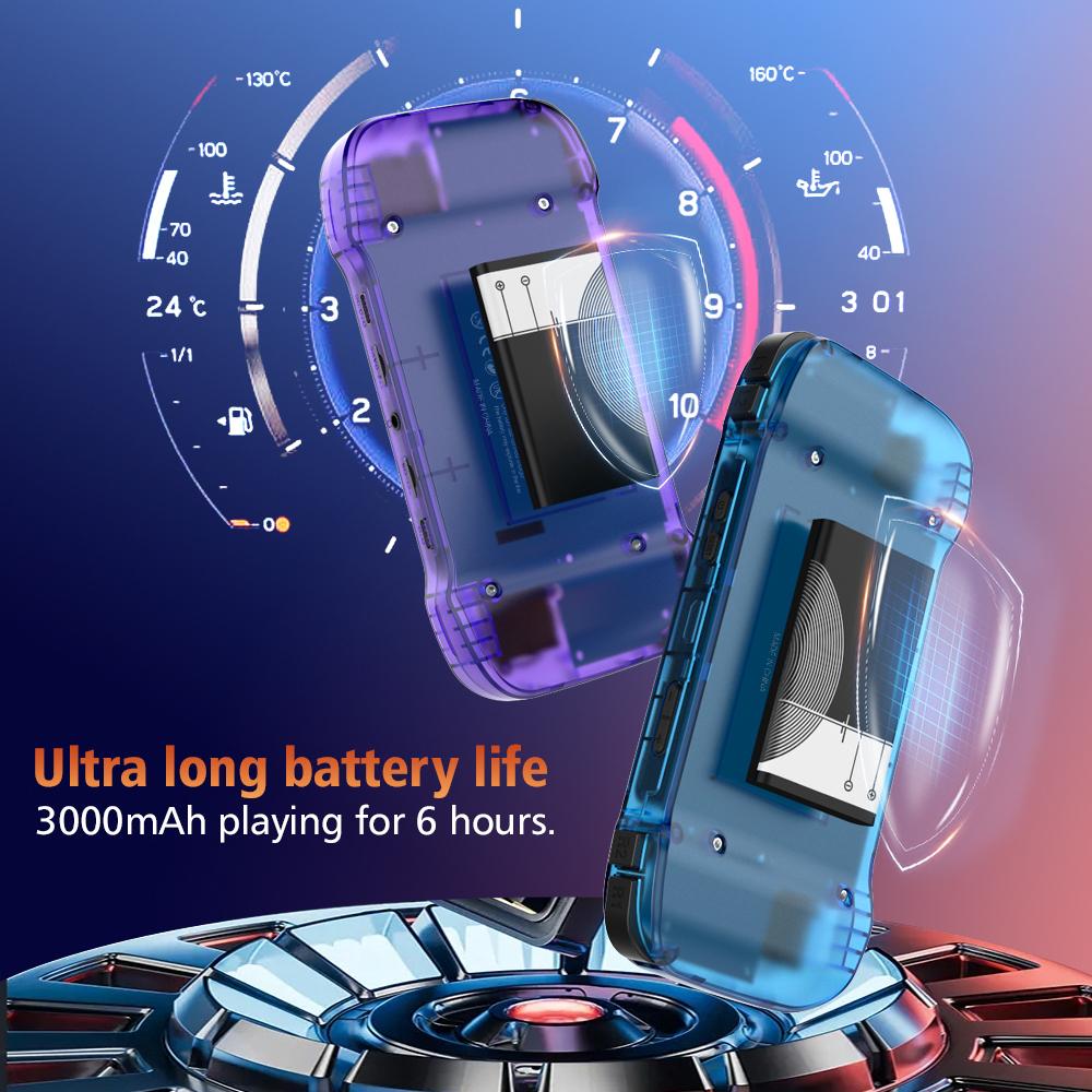 Ретро портативная игровая консоль R46H, система Linux, 4,2-дюймовый IPS портативный портативный, 64 ГБ, видеоигры