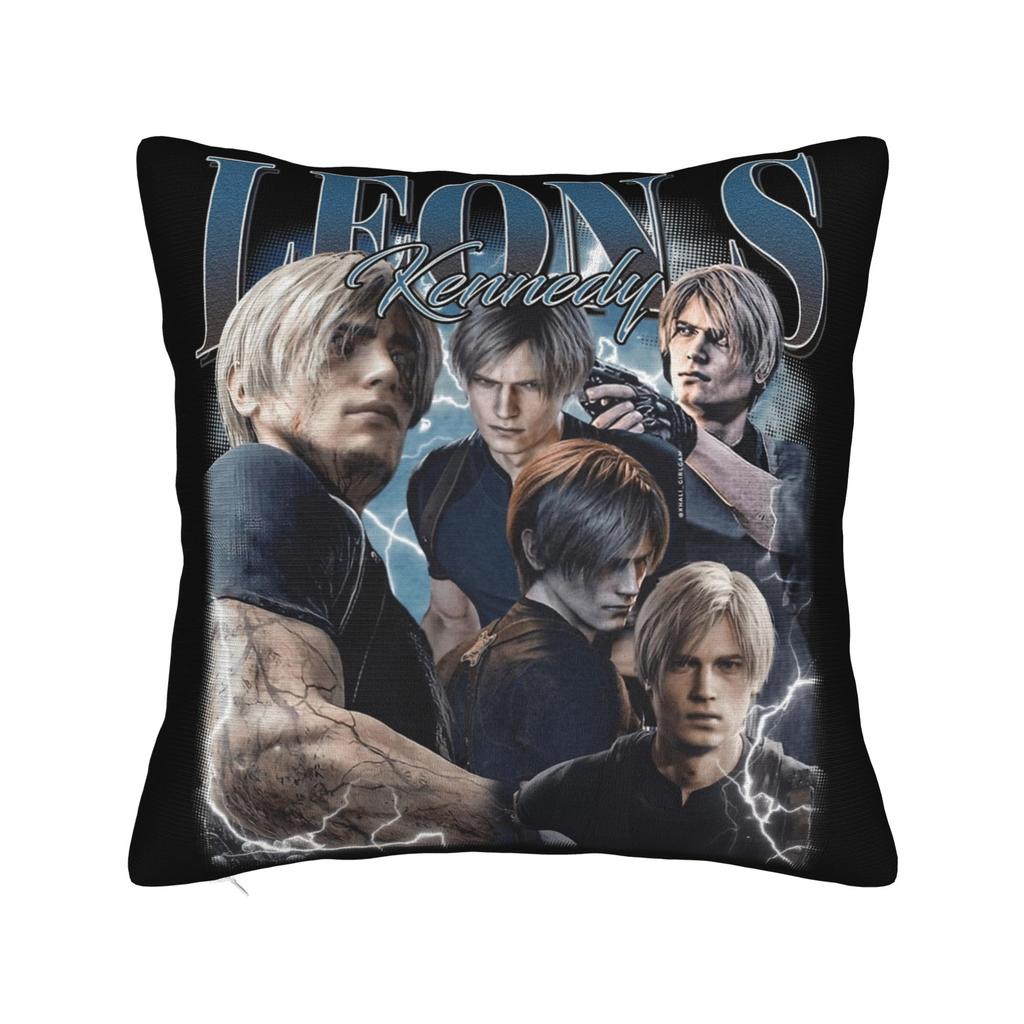 Leon S Kennedy Pillowcase Printing Polyester Cushion Cover Gift Pillow Case Cover Home Square cm