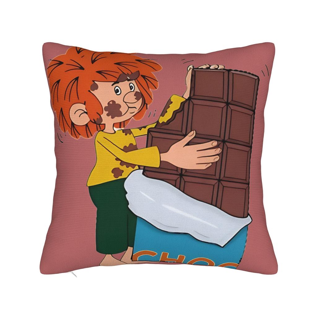 P-Pumuckls Pillowcases Cute Funny Pillow Case For Sofa Couch Bed Living Room Comfy Pillow Cover