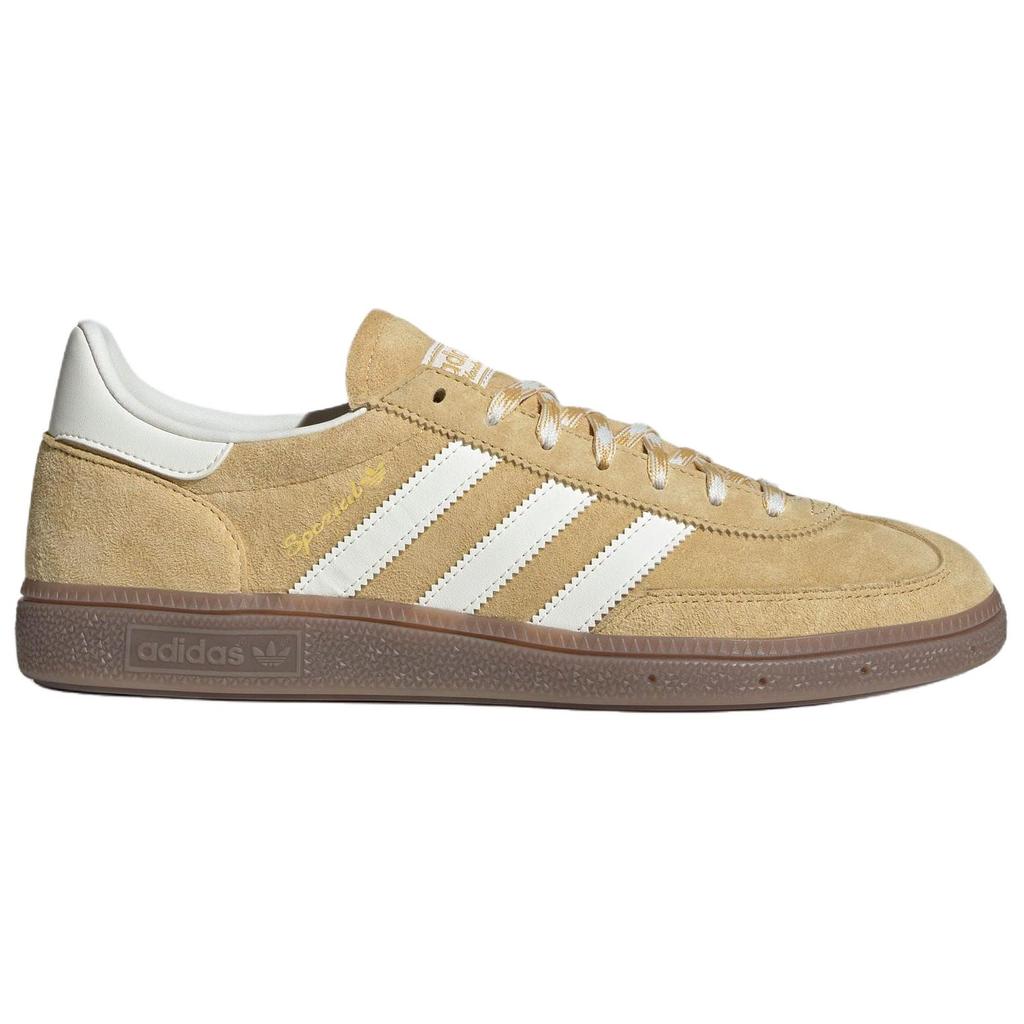 Adidas Гандбольные кроссовки Spezial Овсяно-белые с резиновой подошвой Унисекс Коричневые KI5931