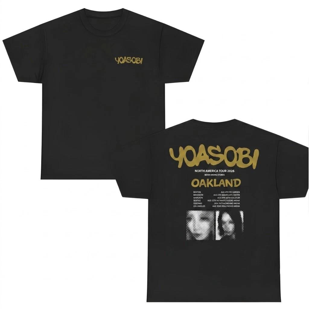 YOASOBI Oakland Tour 2026 Two Sided T-Shirt Unisex All Sizes