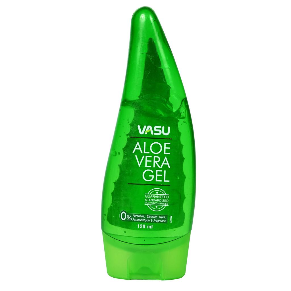 Гель с Алоэ вера для ухода за кожей и волосами (120 мл), Aloe Vera Gel, VASU