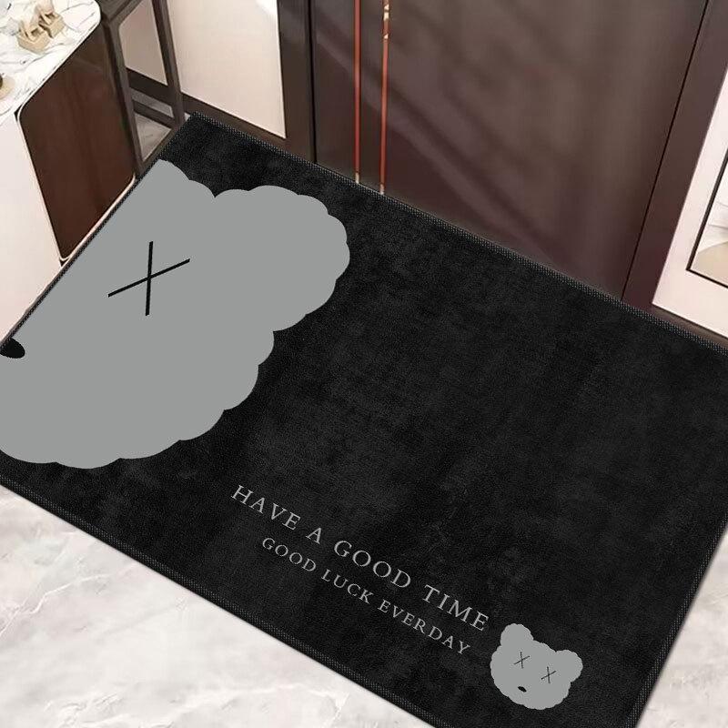 Chao Bunny Light Luxury моющийся нескользящий водопоглощающий дверной коврик