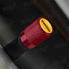 Aluminum For Fake Taxi Logo Opel Ford MG Peugeot Kia Chrysler Lada 4pcs Car Decor Wheel Tire Valve Caps Stem Cover Accessories