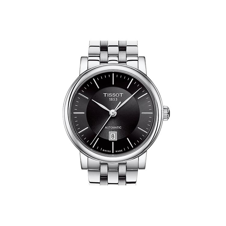 Tissot Kason Zen I Collection Автоматические механические часы Унисекс 40 мм Черный циферблат Корпус из нержавеющей стали T1224071105100+T1222071105100