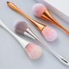 Rose Gold Small Waist Loose Powder Blush Brush - Soft Bristles Beauty Tool