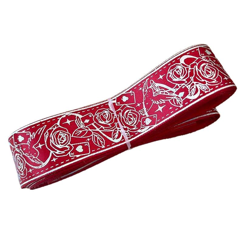 2,5 см*4,5 м/рулон упаковочные ленты Лолита одежда лазерный узор DIY упаковка головной убор шляпа 14 цветов