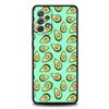 Cute Avocado Phone Case for Samsung Galaxy A55 A35 A17 A07 A15 A13 A25 A51 A71 A72 A73 A32 A52 A52S A41 5G Soft TPU Shell Fundas