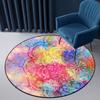 Ethnic Carpets Round Bohemian Mandala Rug Children's Rug For Girl Room Large Floor Mat For Round Coffee Table Living Room