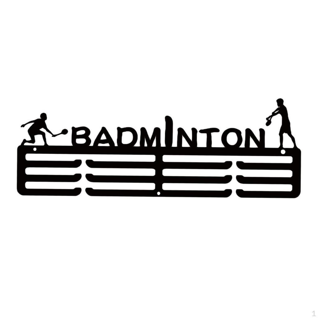 Awards Display Shelf Medal Holder Fencing Wall Mounted Hanger Easy Installation Badminton