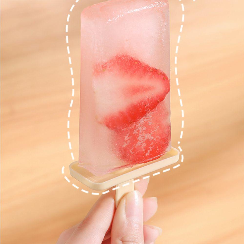 Reusable Ice Cream Popsicle Mold DIY Popsicle Mold Cube Tray New Homemade Ice Box Kitchen Use