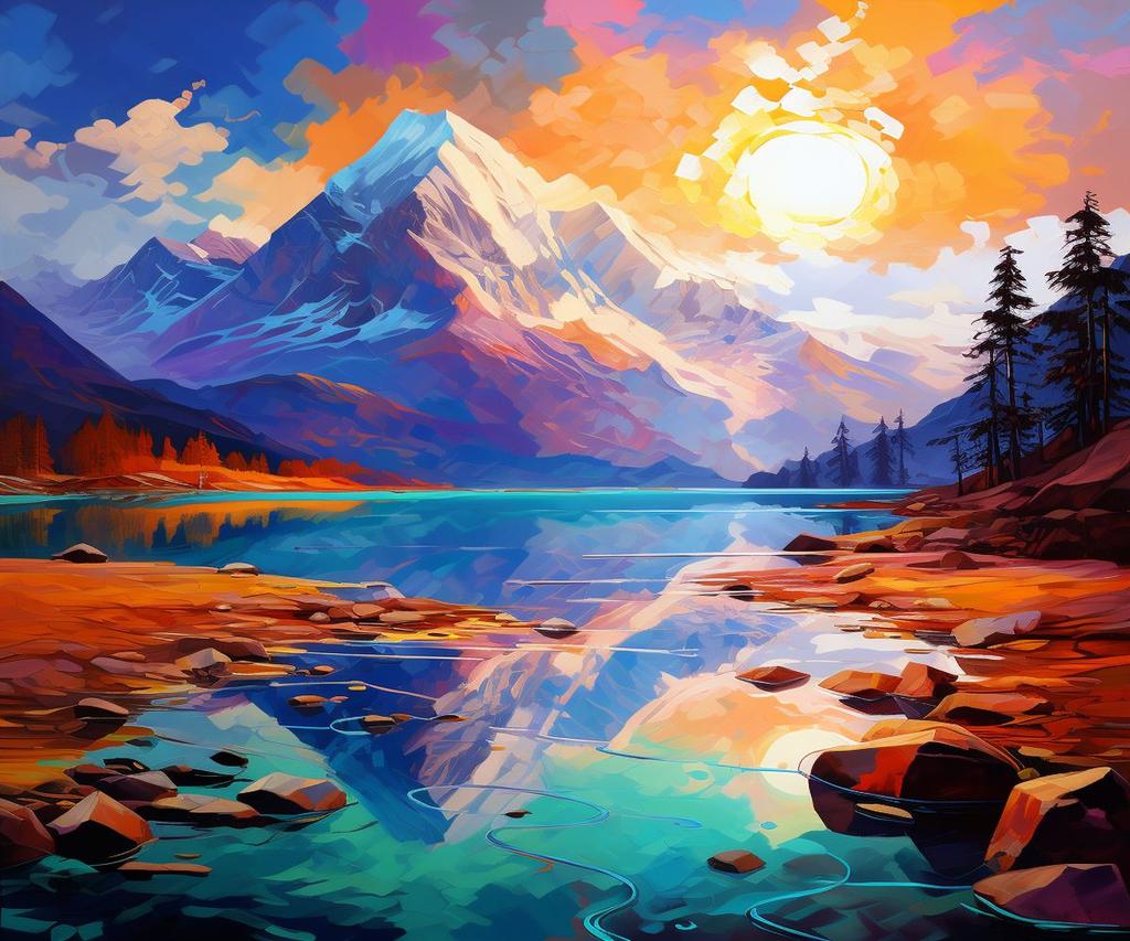 5D Diamond Painting Landscape Full Square/Round Rhinestone Mosaic Embroidery Cross Stitch Kit Home Decor Gift