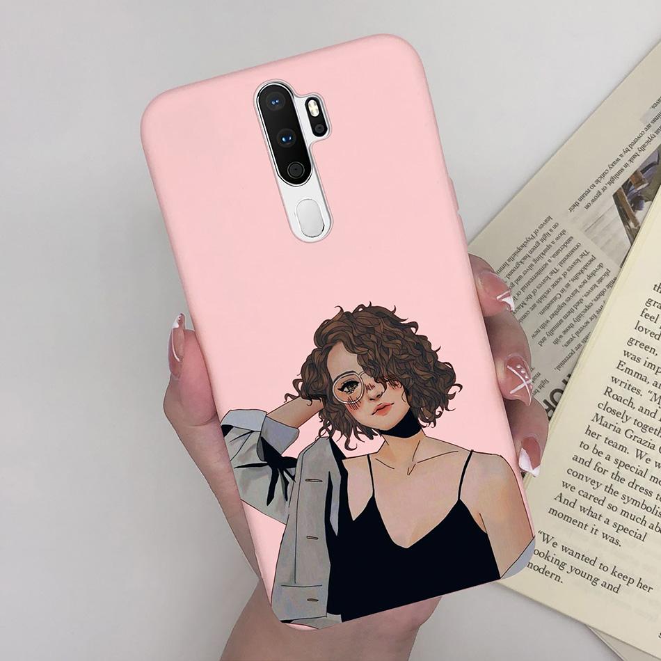 Чехол для OPPO A5 A9 2020 A11x Силиконовый Мягкий Чехол Для OPPOA5 OPPOA9 OPPO A 9 2020 Чехлы для Телефона Модный Милый Конфетный Расписной Fundas