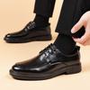 Fashion New In Lace-Up Business Leather Shoes for Men Adults On Sale Pu Social Common Fashion 2025 Classic Original Man Casual Shoe