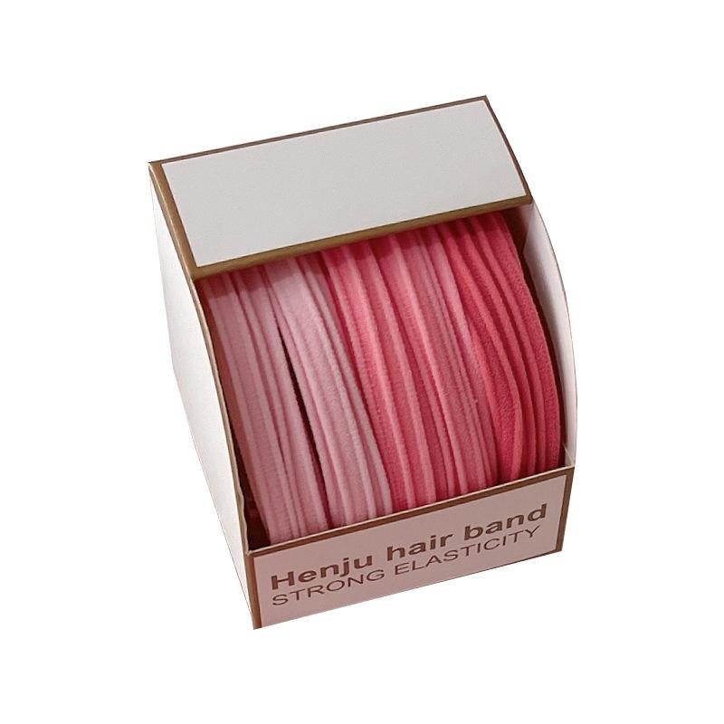 Красочные резинки для волос высокой эластичности для хвостиков и пучков - Не повреждающие.