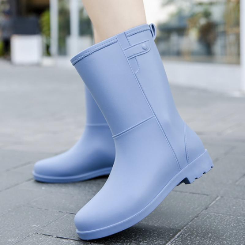 Shop Women S Waterproof Rain bootS Non Slip Mid Length Rain bootS wdmS wSe tS1