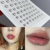 Diamond Sticker Fake Nose Stud Self Adhesive Non Piercing Eye Ear Face Body Jewelry For Women Sticker