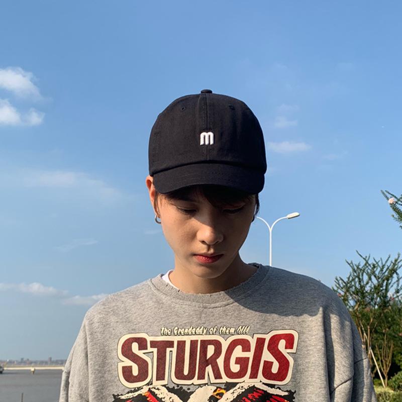 Short Brim Baseball Hat Men'S And Women'S Visor Couple Soft Top Hat Small Edge Baseball Cap Equestrian Cap Cap