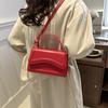 Stylish Pu Handbag For Women Trendy Street Fashion Crossbody Shoulder Bag