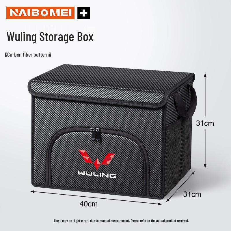 Compatible Trunk and Car Storage Boxes for Wuling Hongguang, Rongguang, Kaijie, Xingchen, Xingchi, and Bingo Models