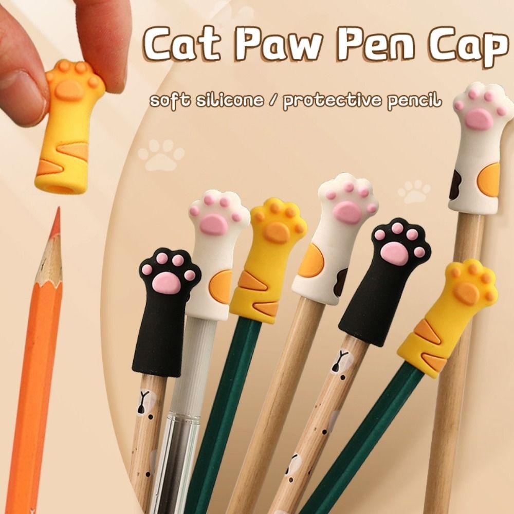 Silica Gel Pencil Protective Cover Cute Pencil Extender New Pen Cap