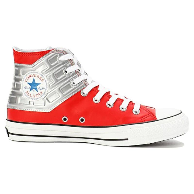 Ультрамен Северин x Converse All Star Износостойкие Полуботинки для скейтборда Унисекс Тот же Красный