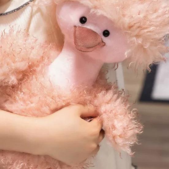 Пушистая плюшевая игрушка утка Мягкие мягкие игрушки куклы для детей взрослых плюшевая кудрявая