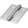 TRUSCO Stainless Steel Flat Hinge Total Length 50mm Piece 1 (1 = Bag) TLS-50B