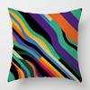 Декор для дома Яркий волнистый узор Цифровая печать Наволочки с узором Чехол для подушки Подходит для дивана Спальни Автомобиля Наволочка
