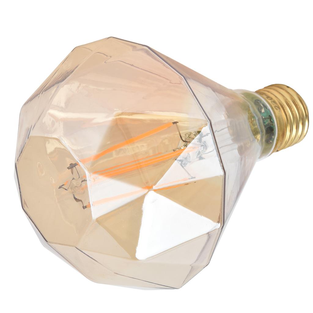 LED Light Bulb E27 4W Vintage Decorative Filament Lamp for Chandelier Wall Lamp 220V Warm Light