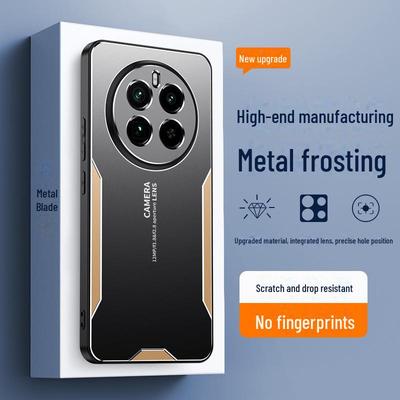 Чехол с металлическим объективом для realme GT5 Pro и GT Neo 5SE — защита от падения и матовый дизайн